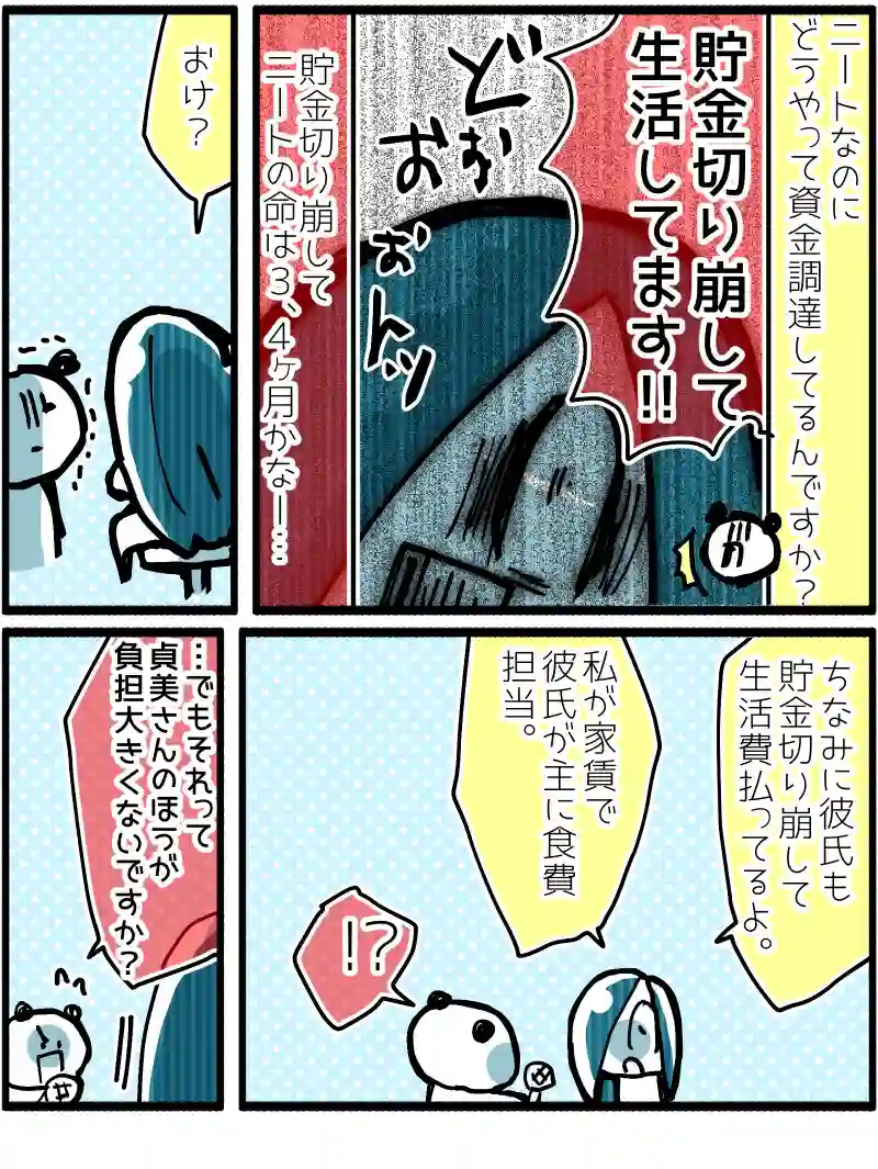 【貞美の書】都会ニートの実情①