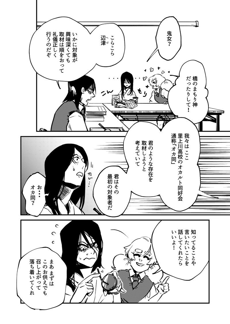 里上川高校オカルト同好会の超自然調査レポート