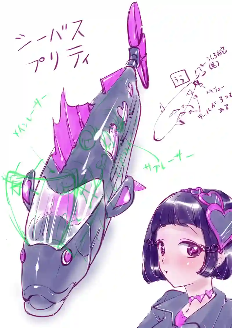 キャラクター＆マシン設定集①
