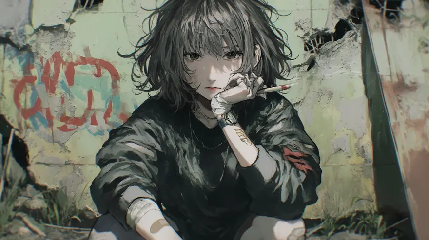 黒塗りの未来図