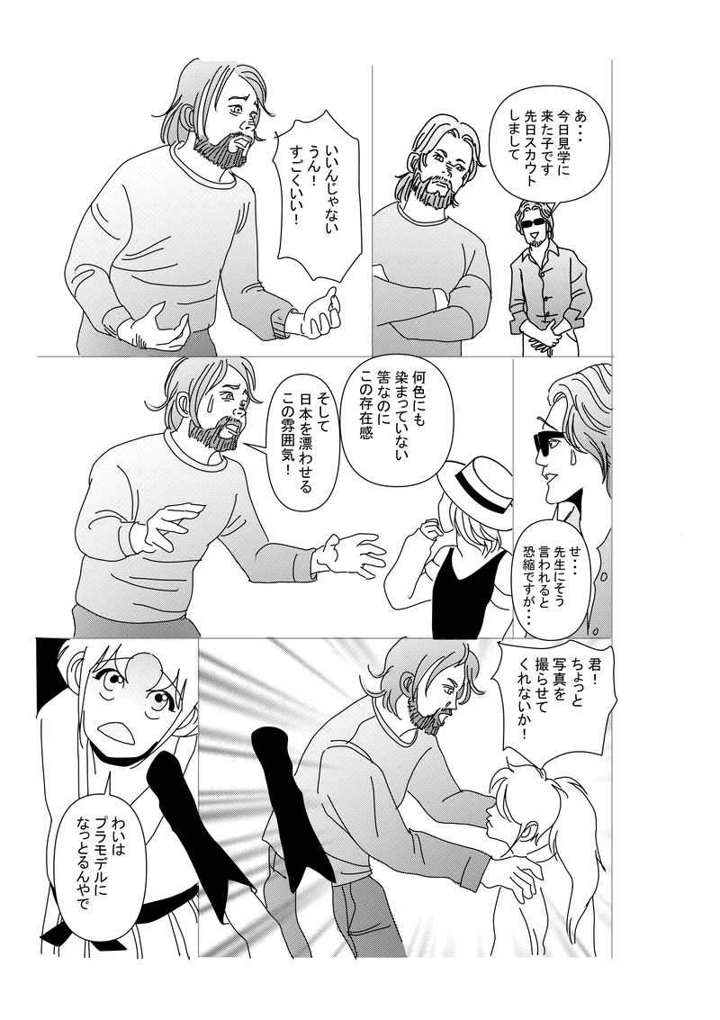 第五話：鏡のスカウト事情