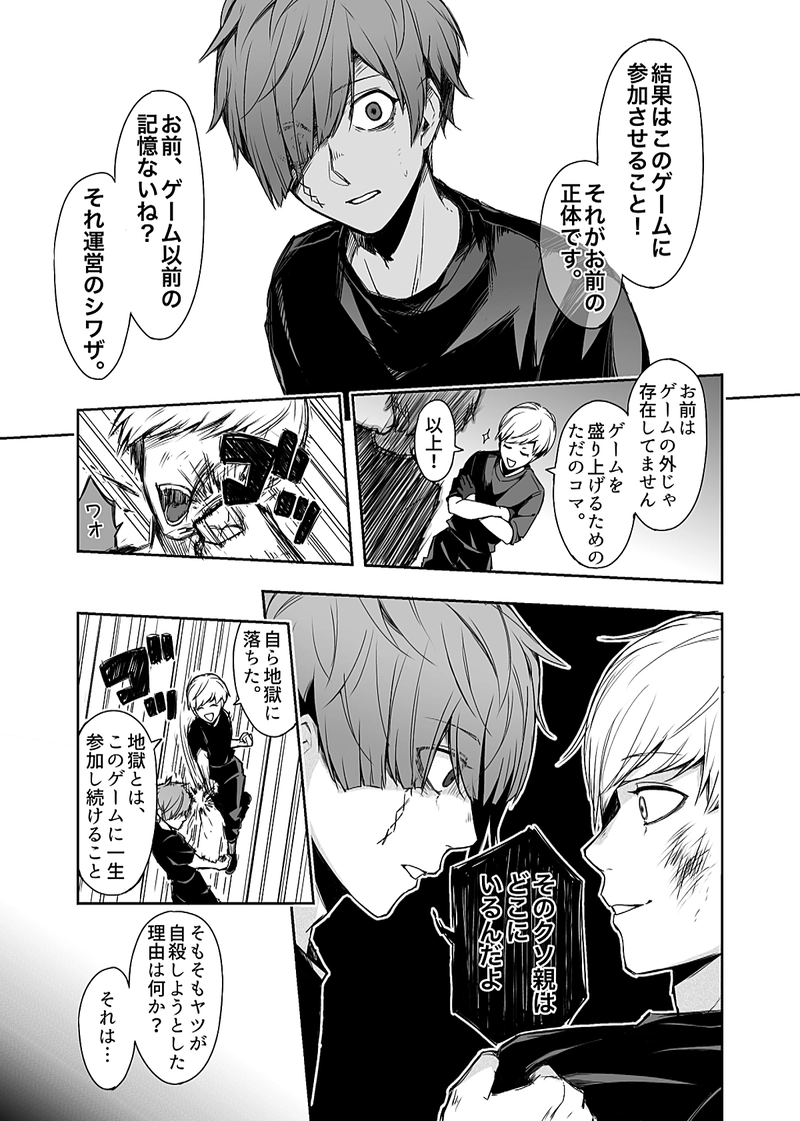 ゼロデッドゲーム(※暴力・流血有)