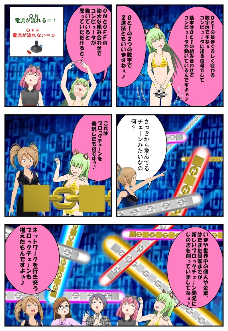 まんが　仮想通貨のふしぎ　第２話