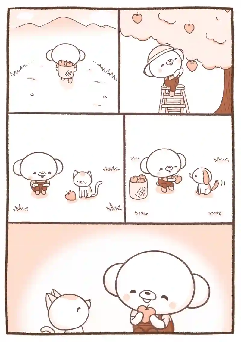 番外編　ハートの実がなる木とくまちゃん
