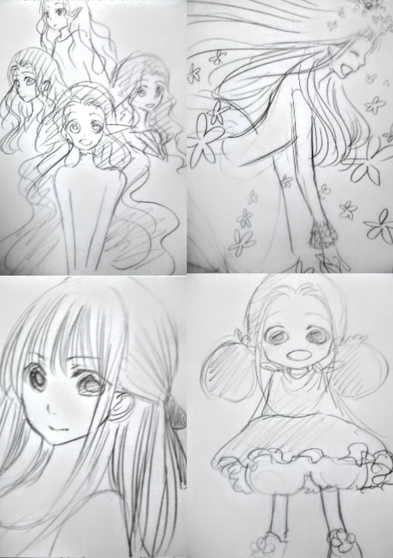 イラストまとめ、３（白黒追加中）