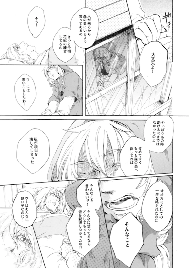 赤ずきんはいない