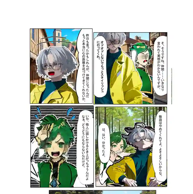 最初の訓練