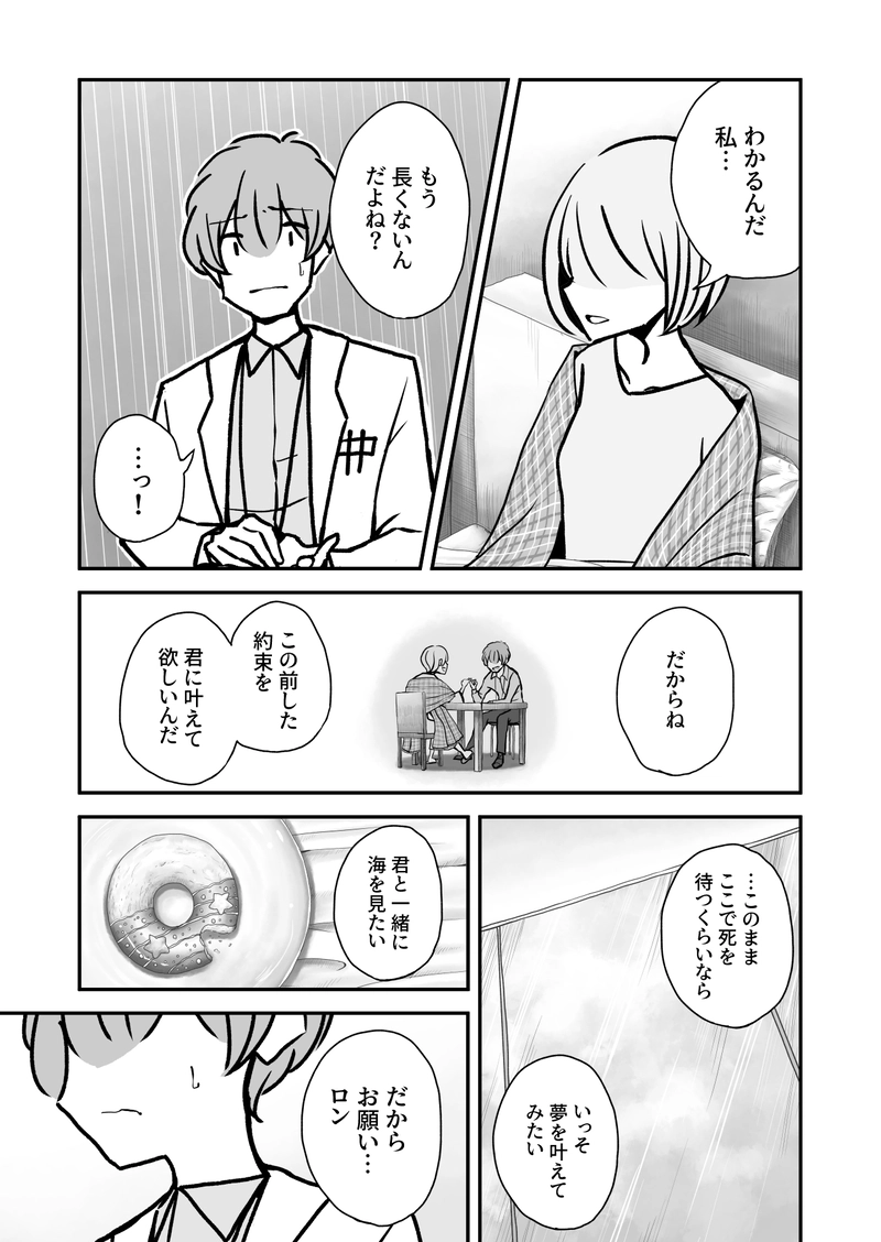 海辺のドーナツ