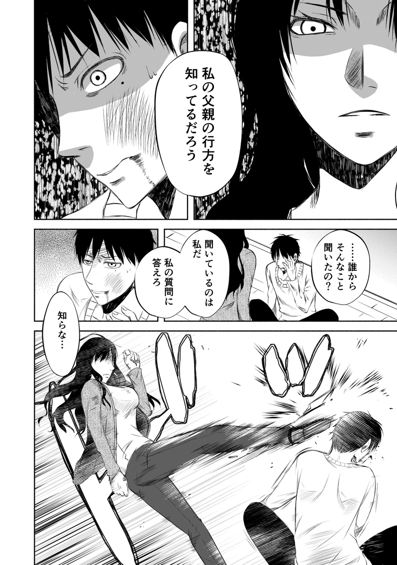 ボツ最終話その１　サイレンスにバレて怒られる　※流血注意