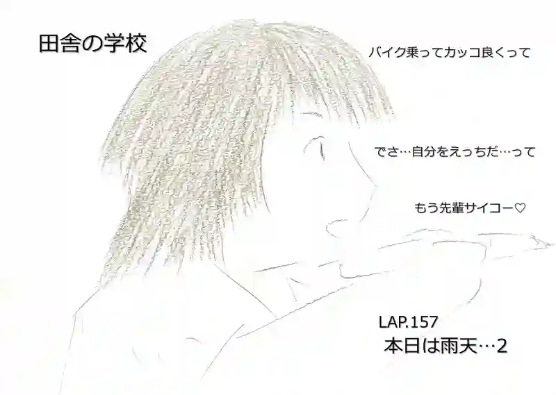 LAP.157 本日は雨天…2
