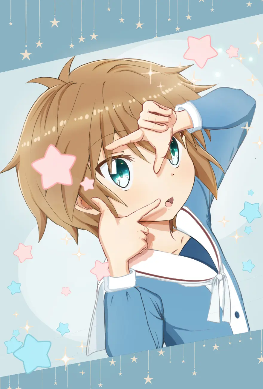ほっこりお姉さん　と　ツンデレ弟　イラスト