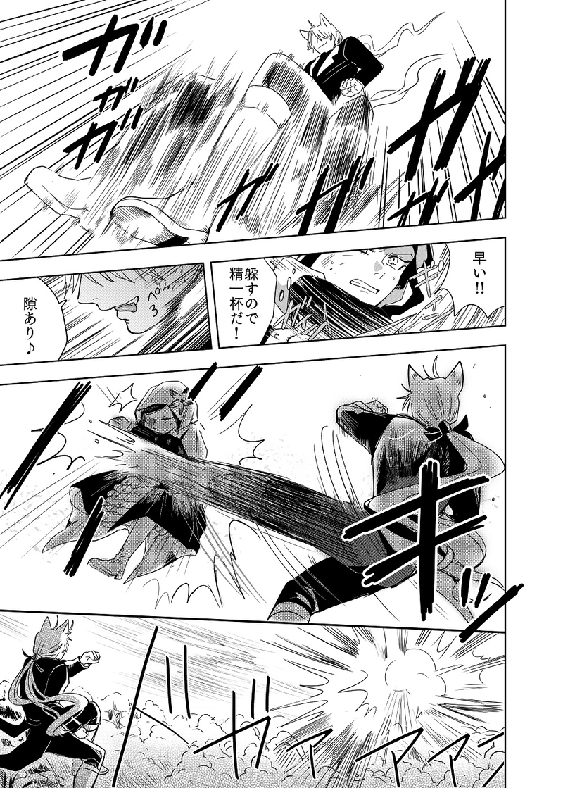 ２．白銀の白頭巾