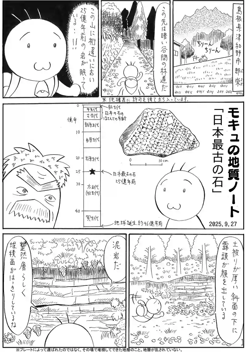 日本最古の石
