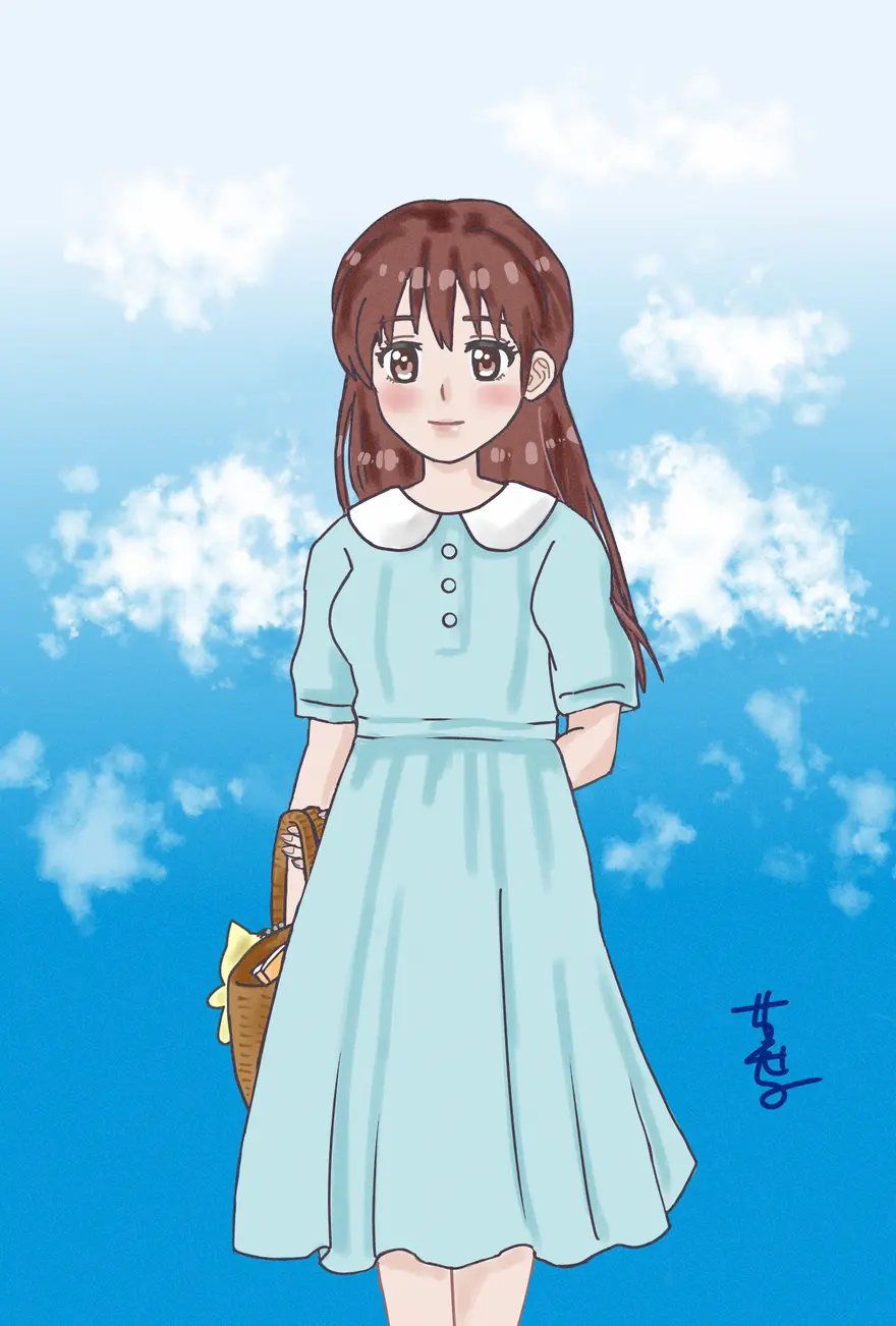 夏色ワンピでお出かけ