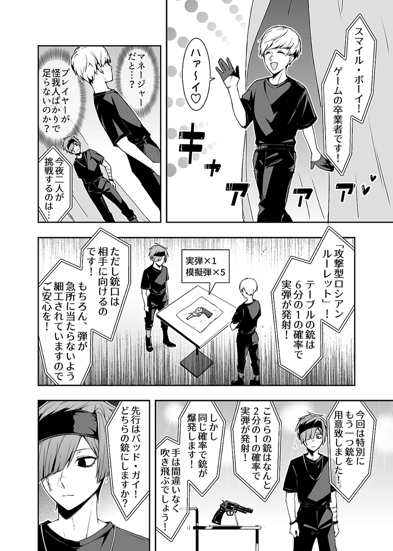 ゼロデッドゲーム(※暴力・流血有)