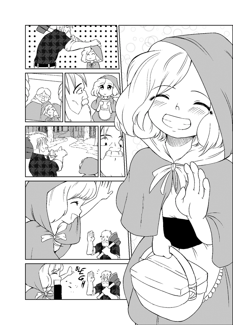 リトル・レッドと勇敢な木こり