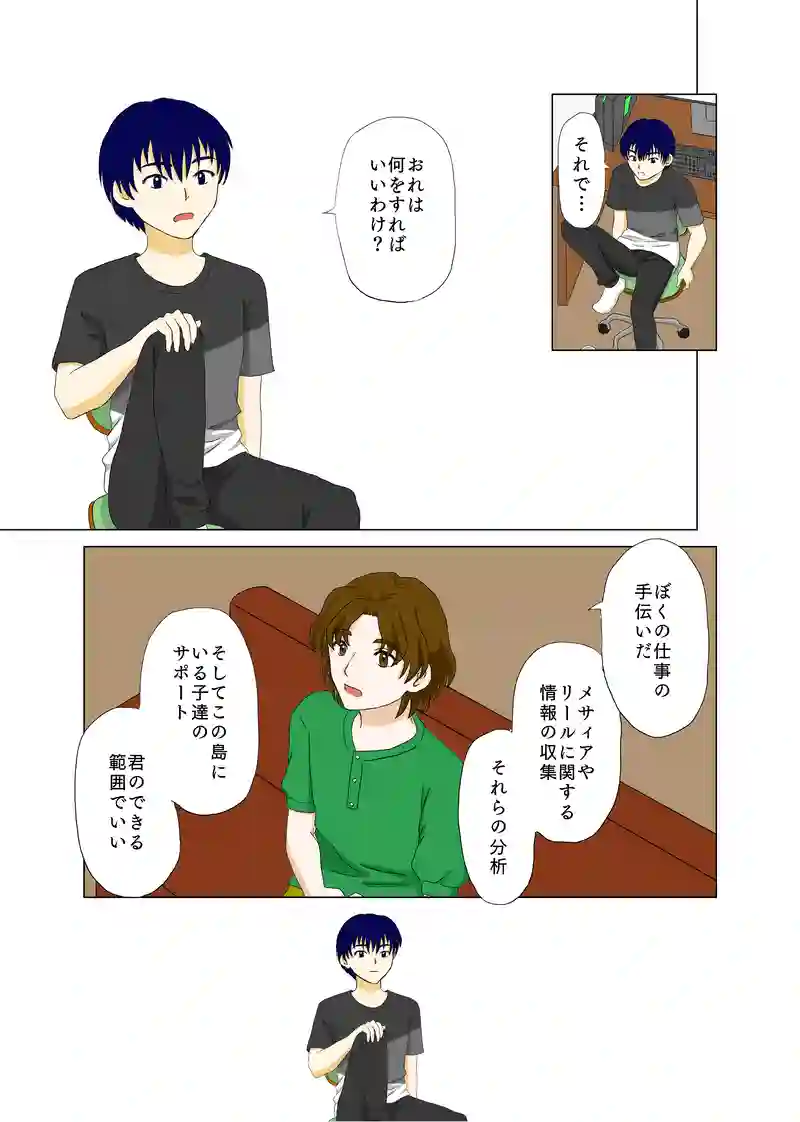 第一話④「子供の島」