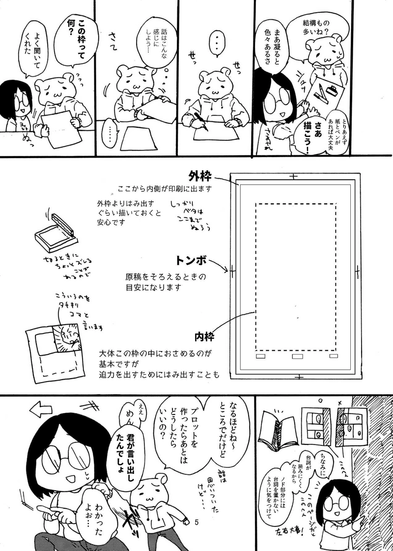 まんがのかき方まんが