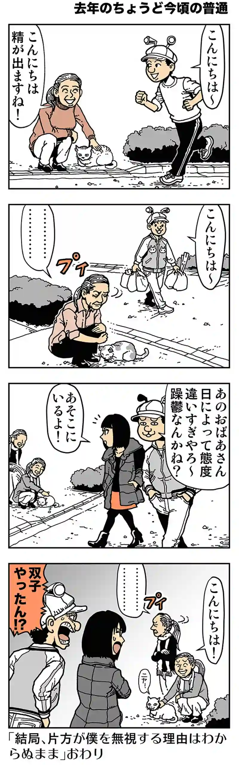 【去年のちょうど今頃の普通】またはドッペルゲンガー