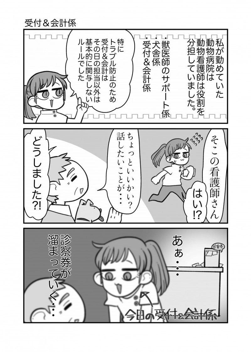 動物看護師の仕事