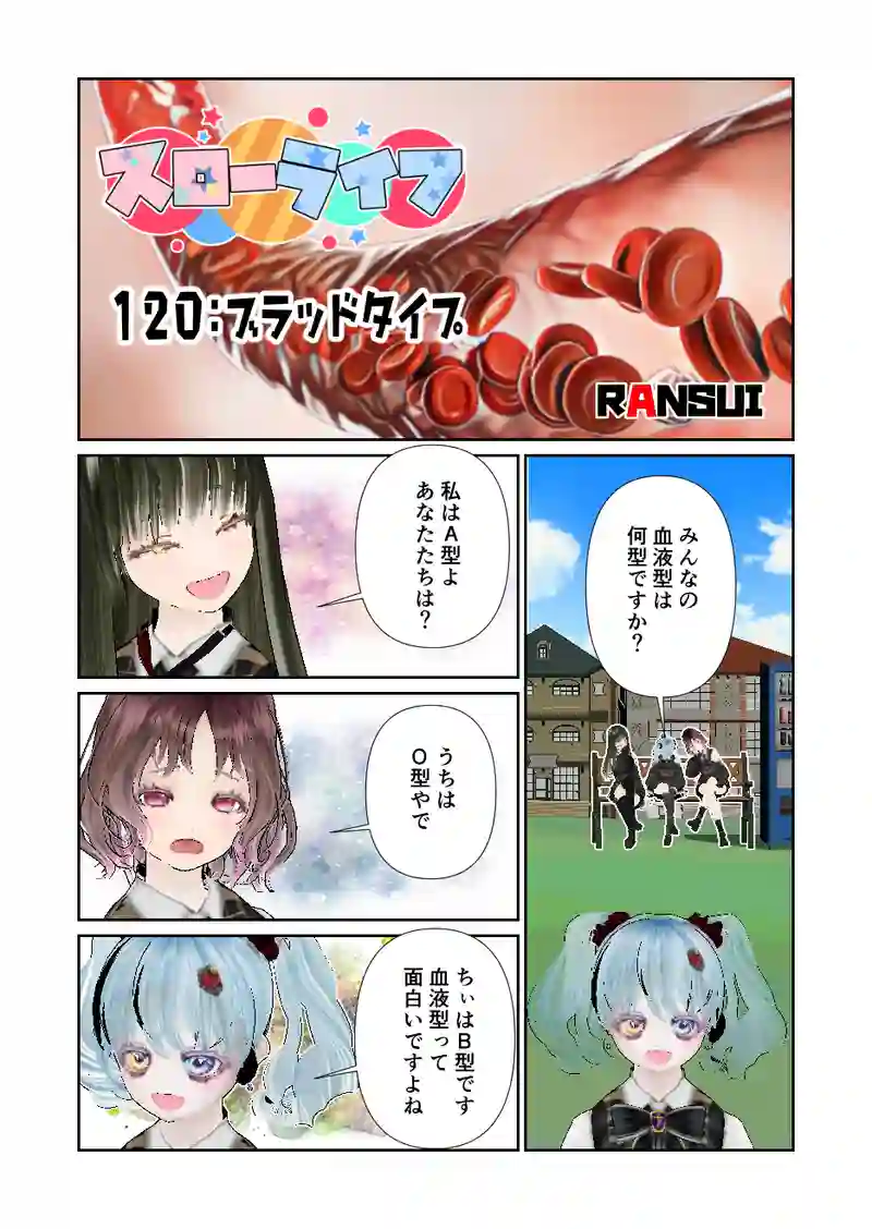 120スローライフ　ブラッドタイプ