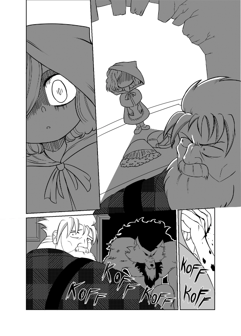 リトル・レッドと勇敢な木こり