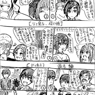 【こう思っていた】【父と息子。母と娘。】【ドラ息子】