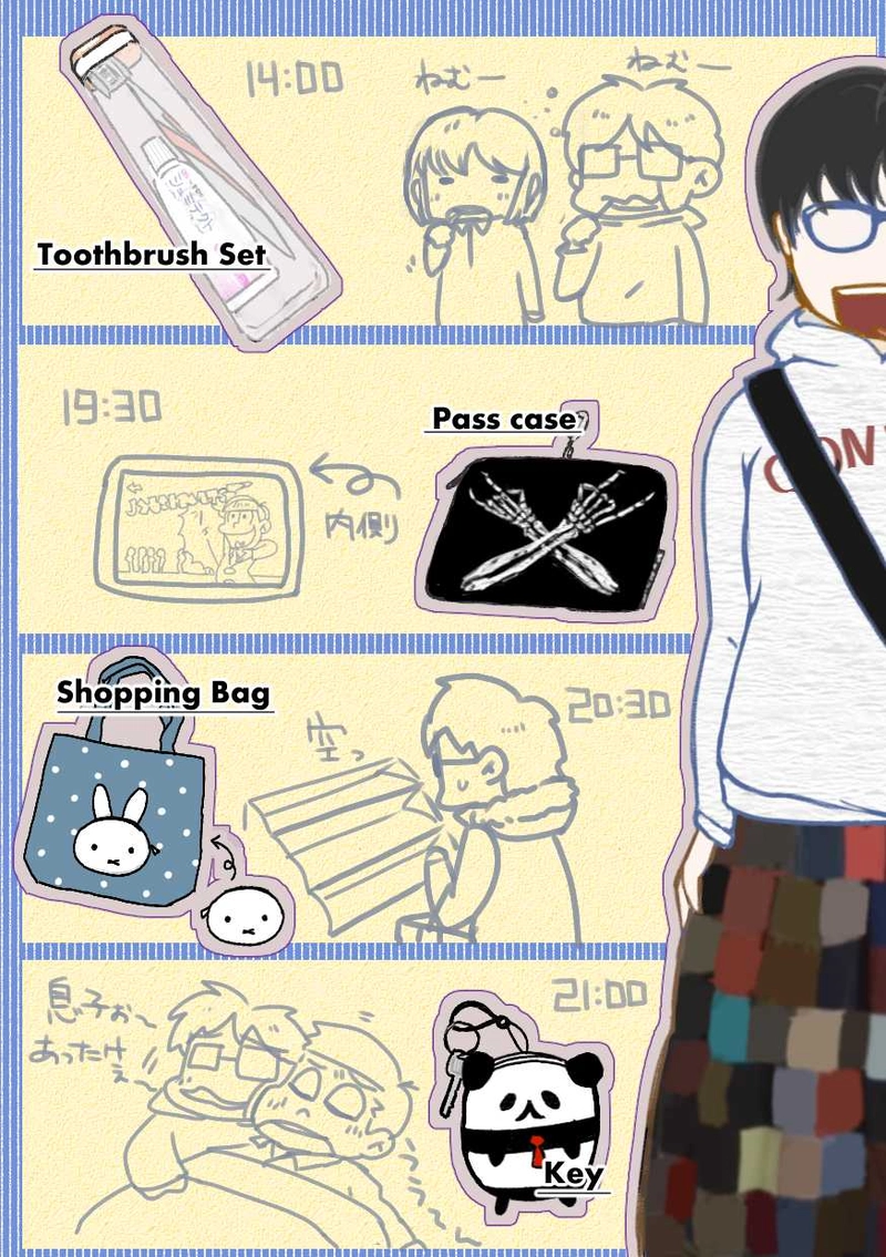 『日々のお出かけ。』やよい