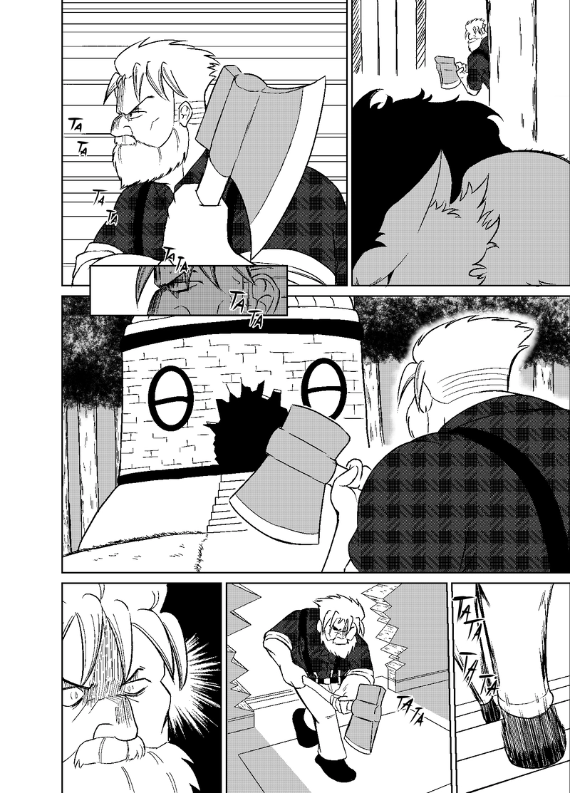 リトル・レッドと勇敢な木こり