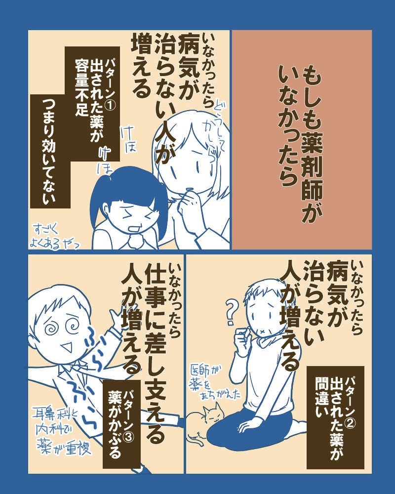 番外編　～もしも薬剤師がいなかったら